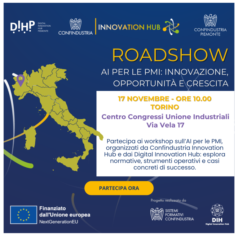 Roadshow Nazionale - Piemonte 17 Novembre 2025